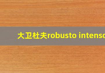 大卫杜夫robusto intenso